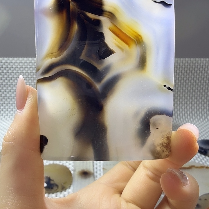 玛瑙/玉髓未镶嵌吊坠(不含链)34