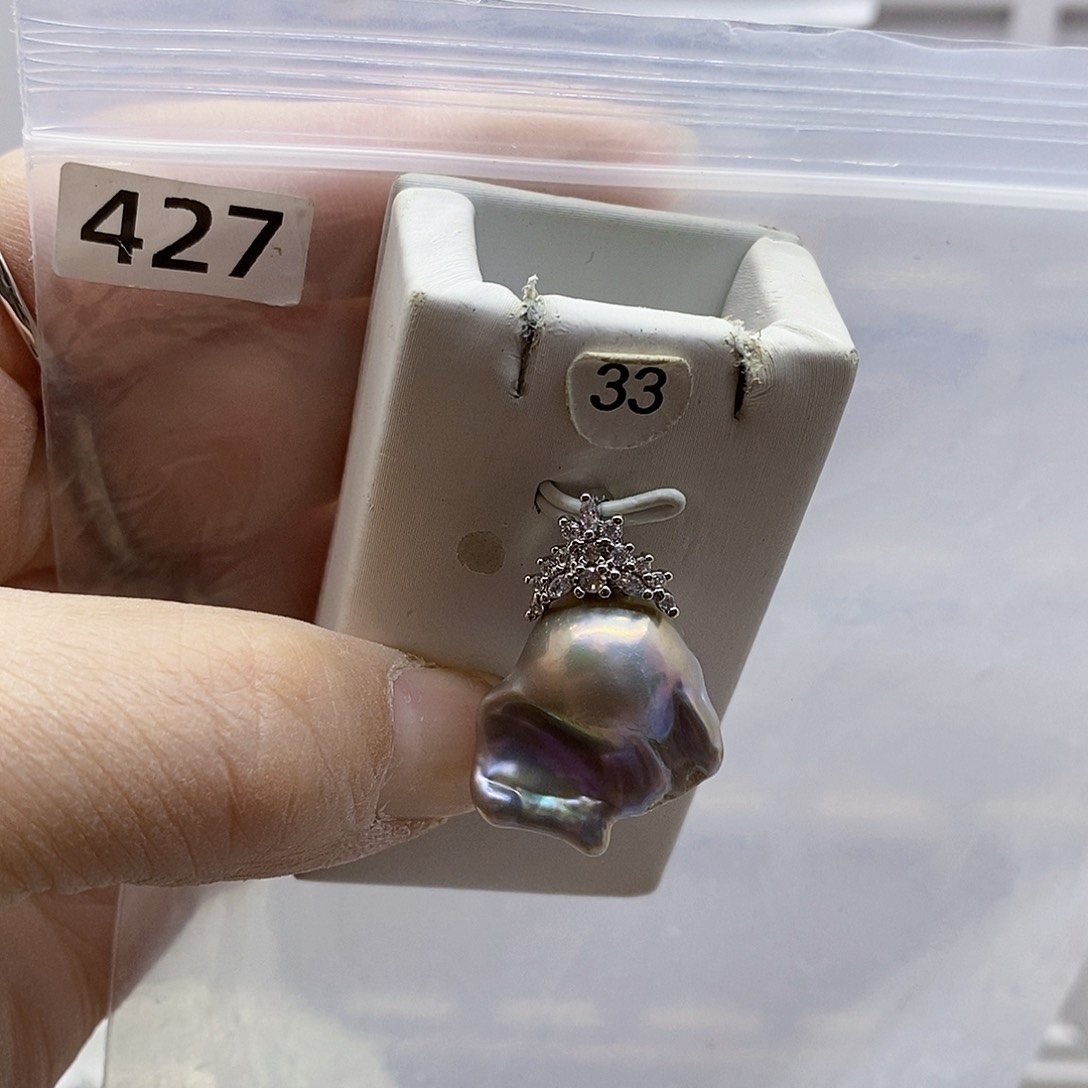 颈饰合金淡水珍珠