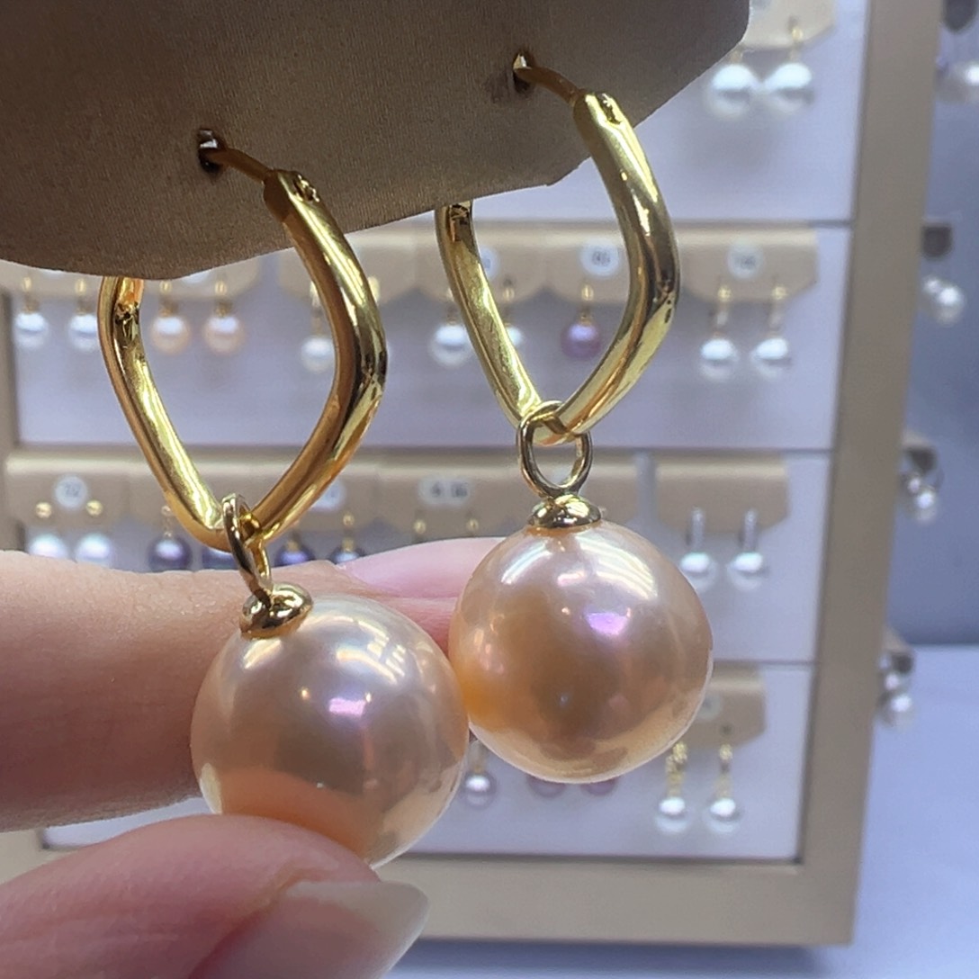 未镶嵌淡水珍珠耳饰