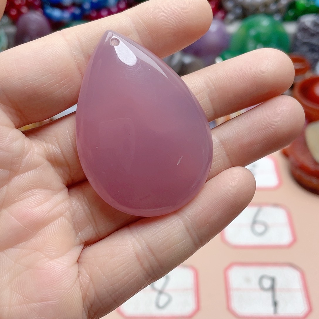 玛瑙/玉髓颈饰合金雨***虹