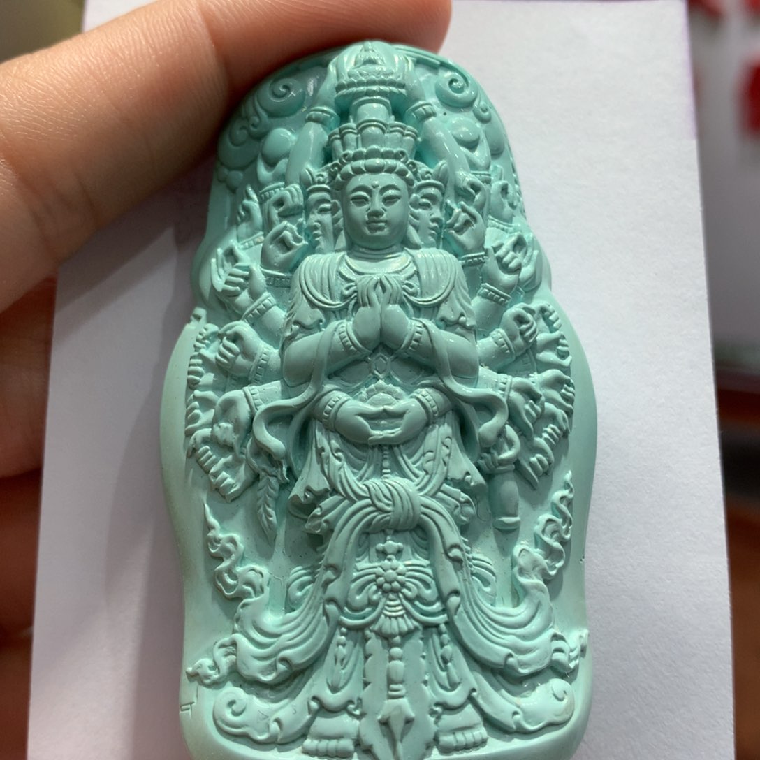 绿松石吊坠未镶嵌