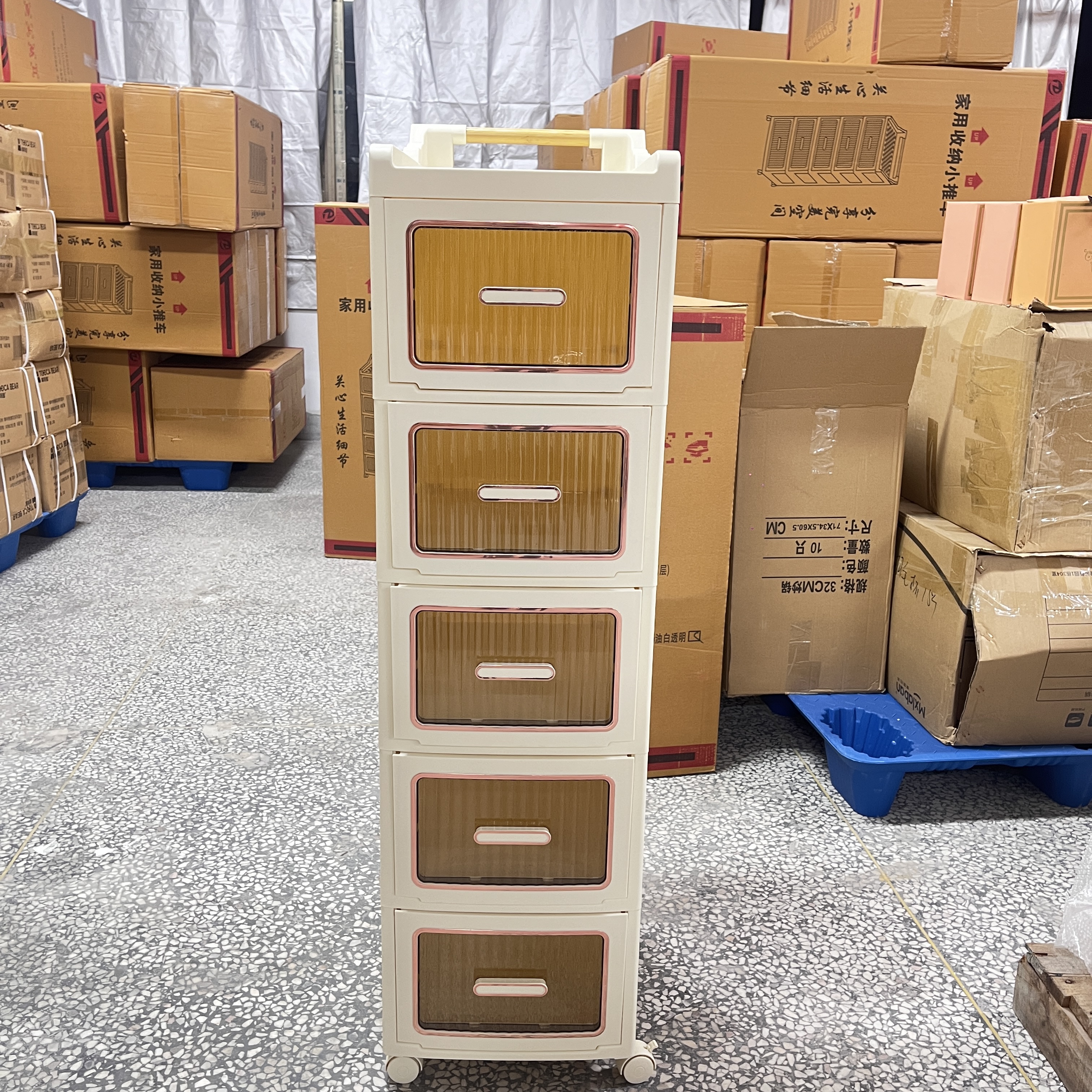 家用收纳小推车储物柜 【发一】