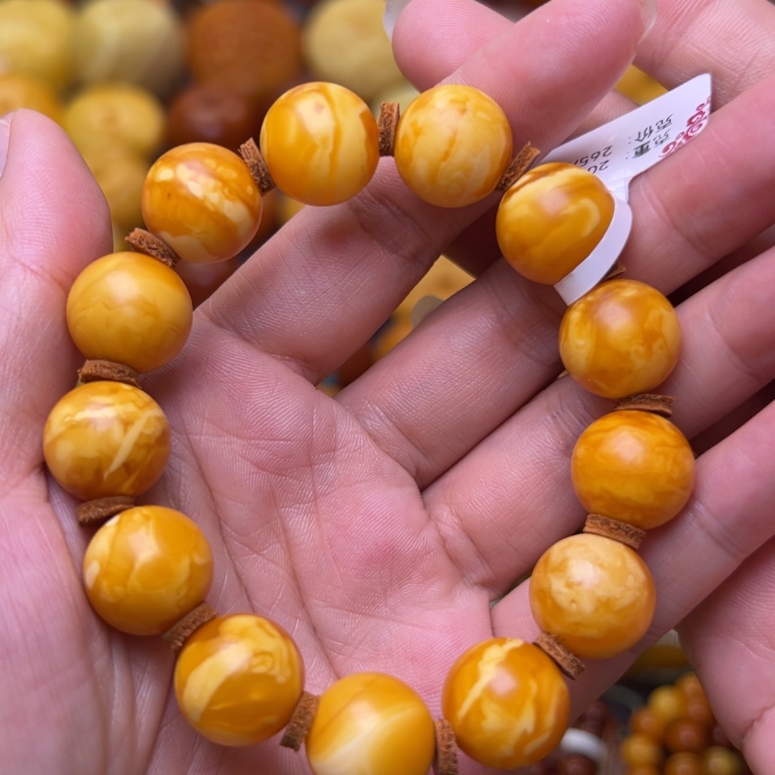 蜜蜡未镶嵌珠宝奇石14