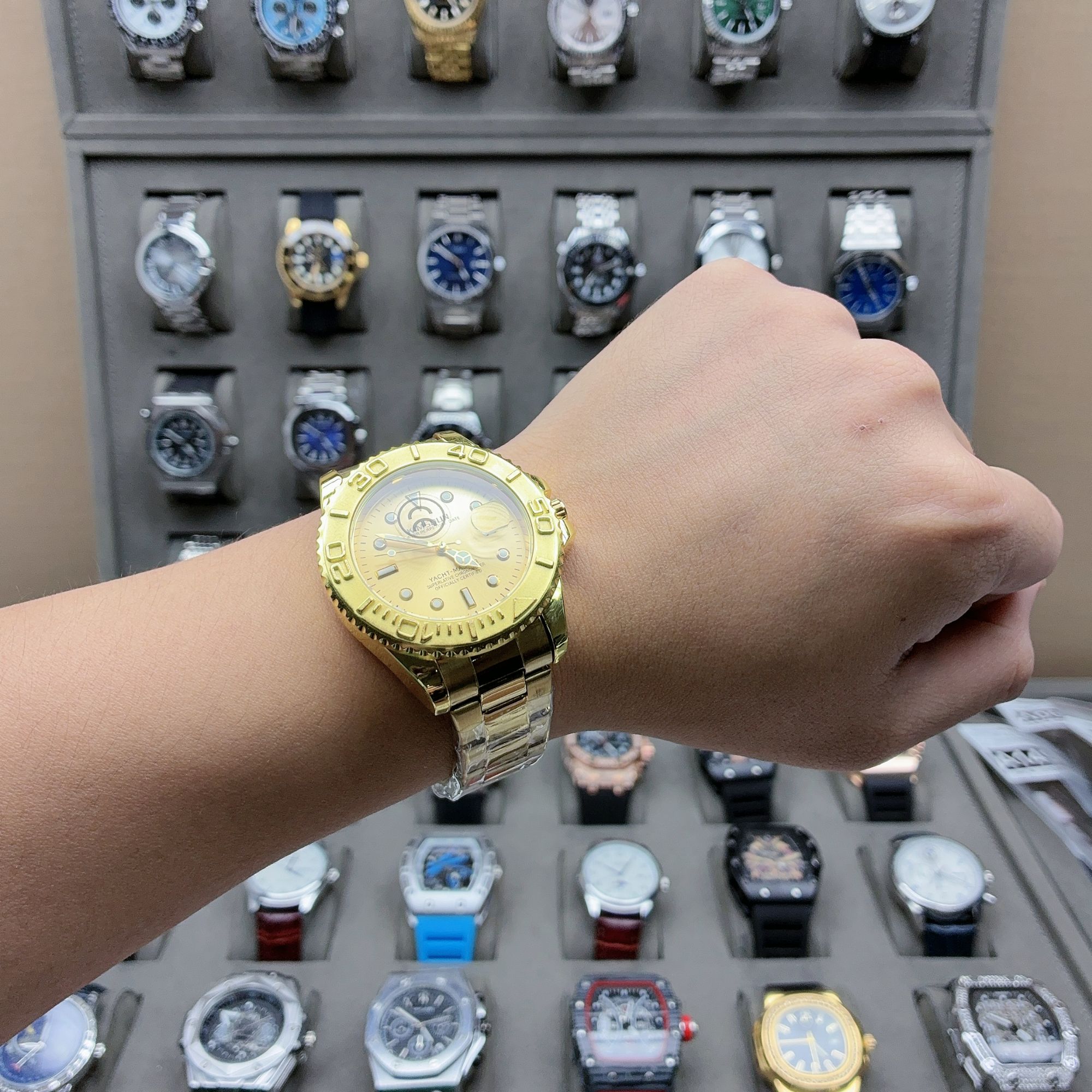 专柜直发夜光防水高端男士手表轻奢时尚潮流品牌腕表男表XB-1