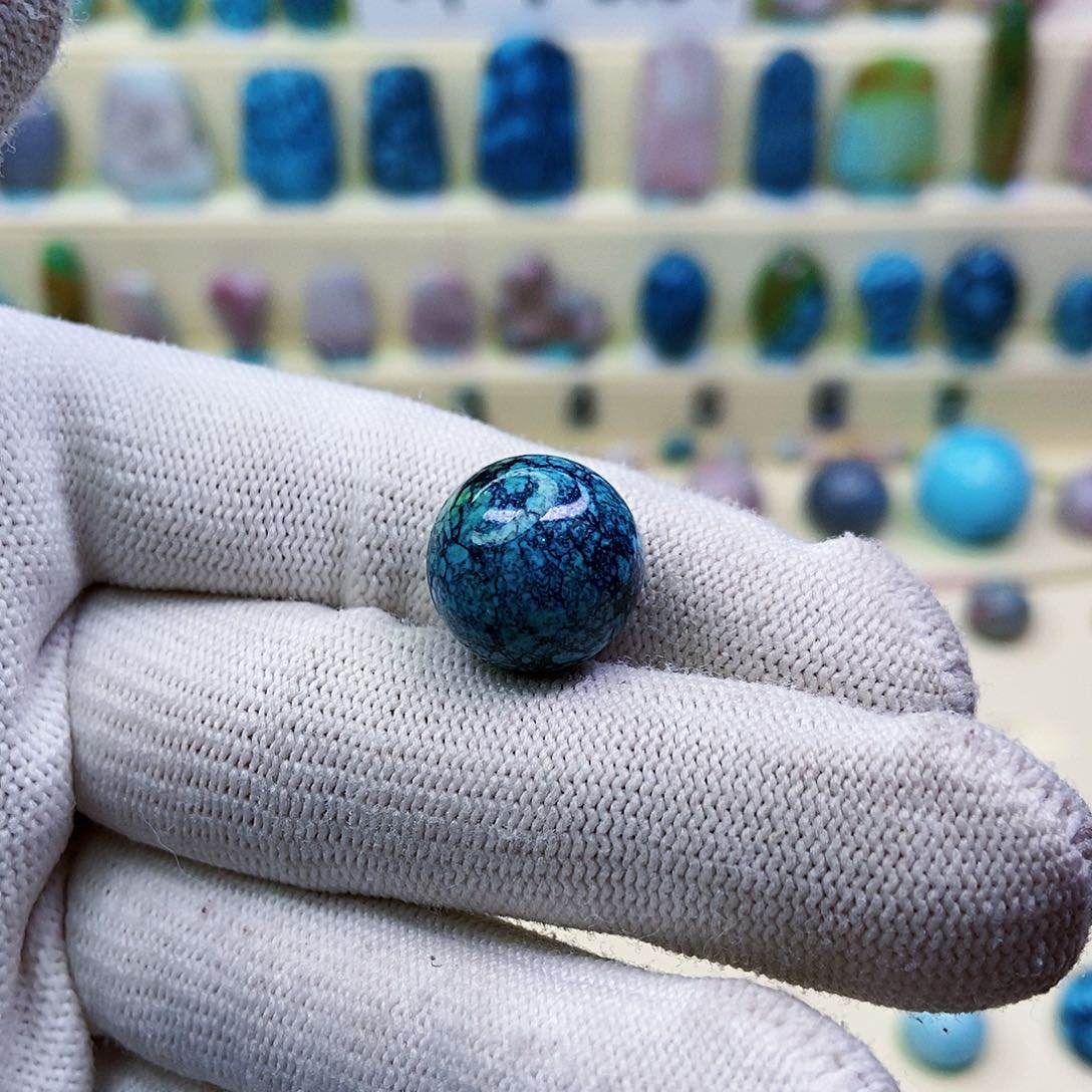 【闪购商品】绿松石挂件未镶嵌小****兔