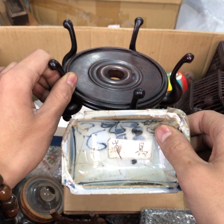 陶瓷孤品单件车里拍