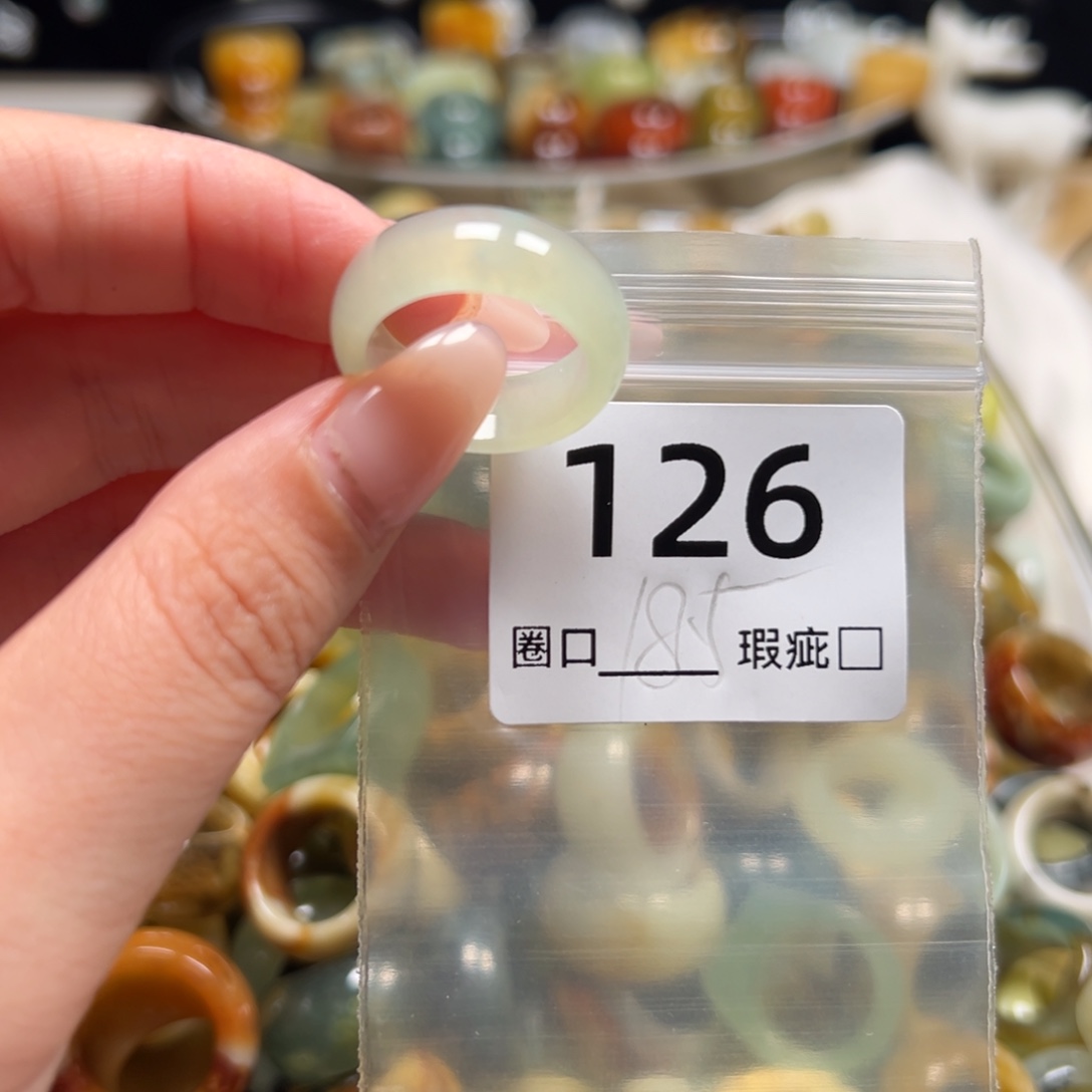 x***₉蛇纹石玉未镶嵌戒指