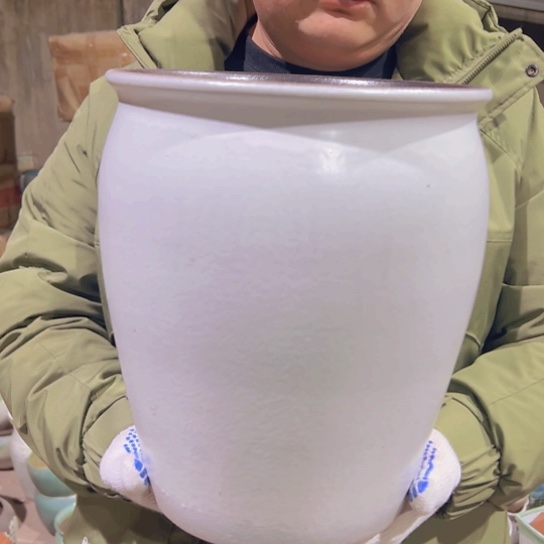 紫砂花盆高30口25————-