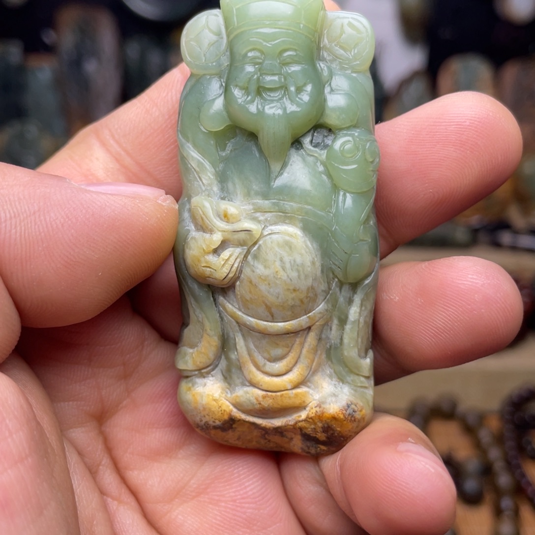 岫岩河磨玉（透闪石质玉）未镶嵌颈饰