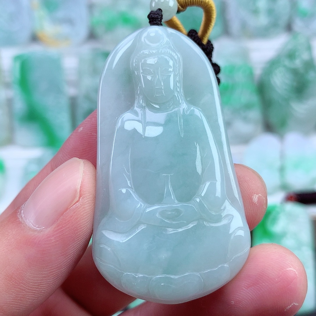 翡翠未镶嵌颈饰翡翠吊坠