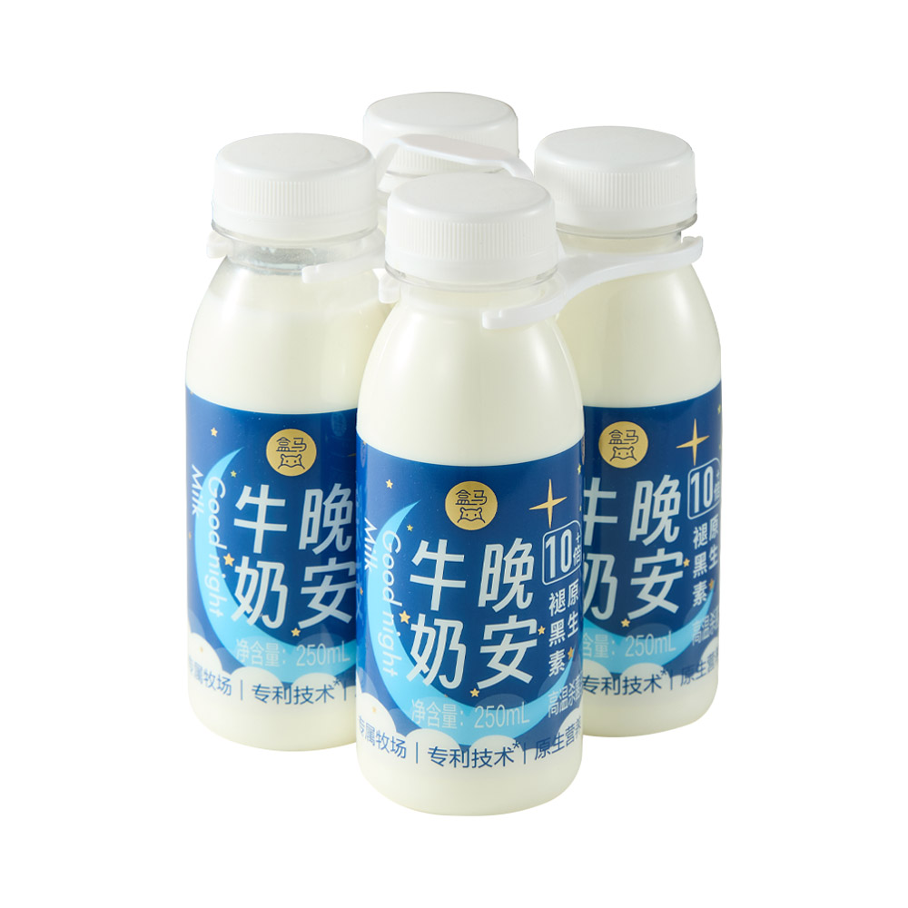 盒马 晚安牛奶 250ml*4