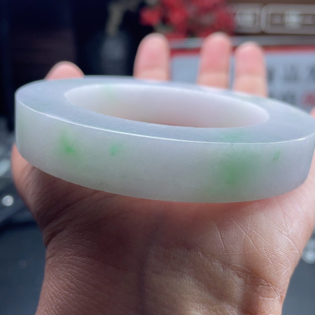 用***5未镶嵌正圈定制翡翠