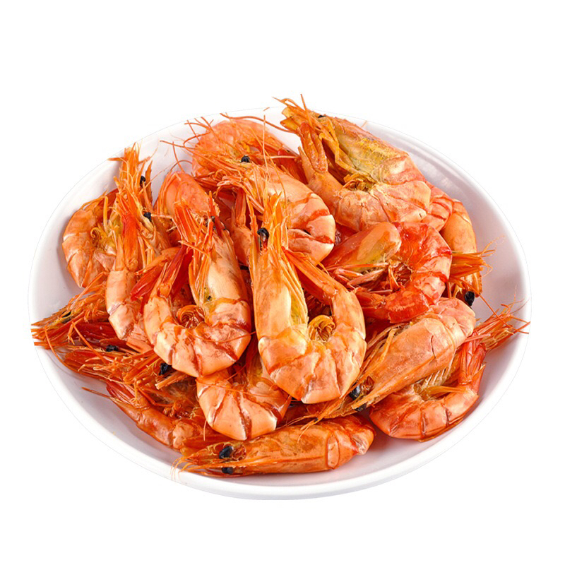 香烤九节海虾干即食美味大人小孩孕妇都能吃的零食