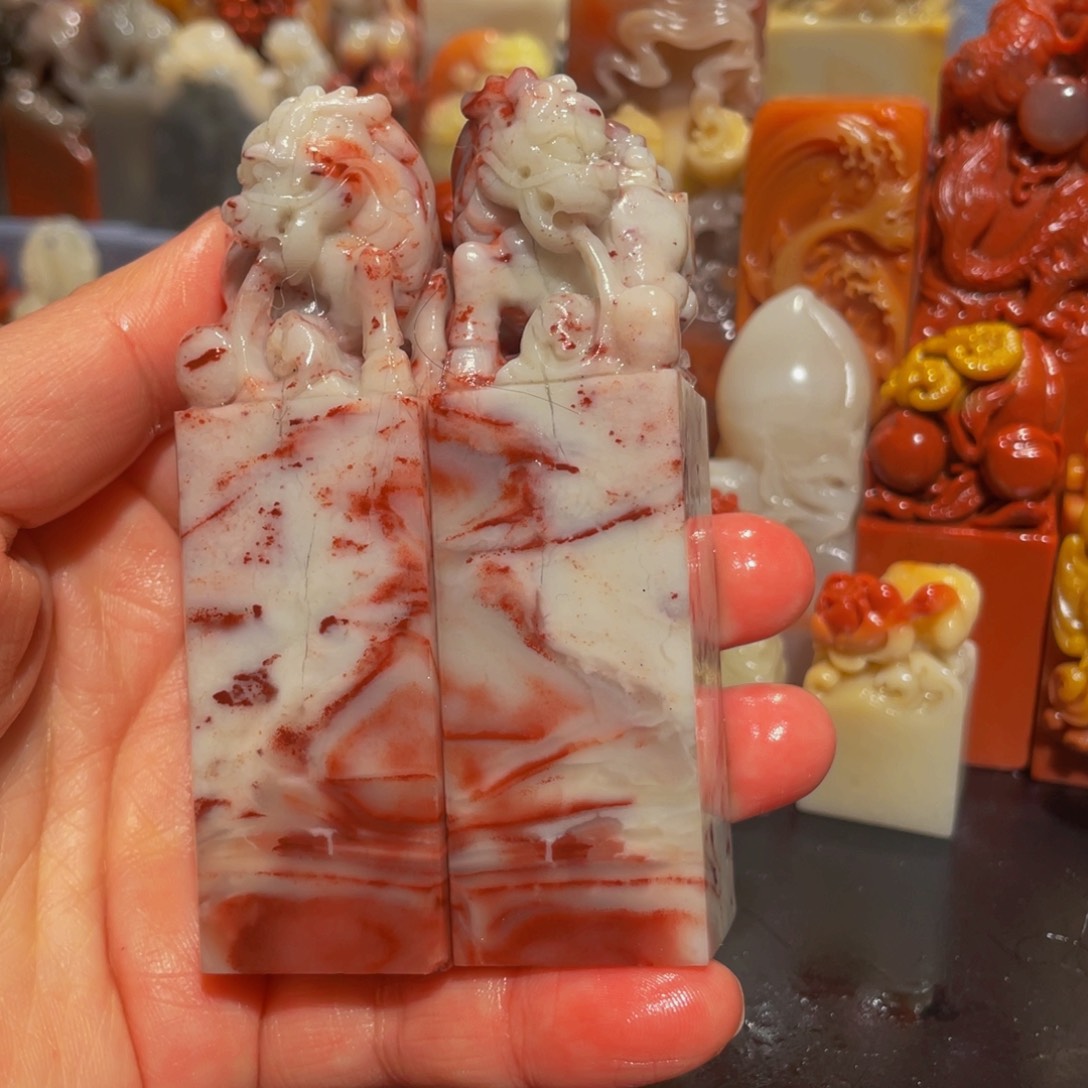 寿山石印石精美寿山