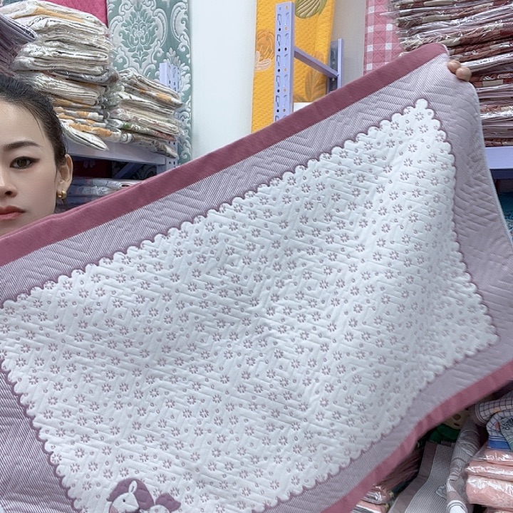 棉豆沙色小马纯棉