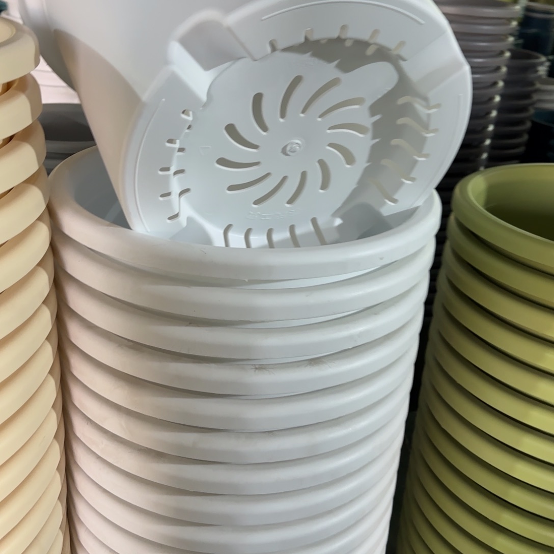 树脂四季9#无拖纯白4个