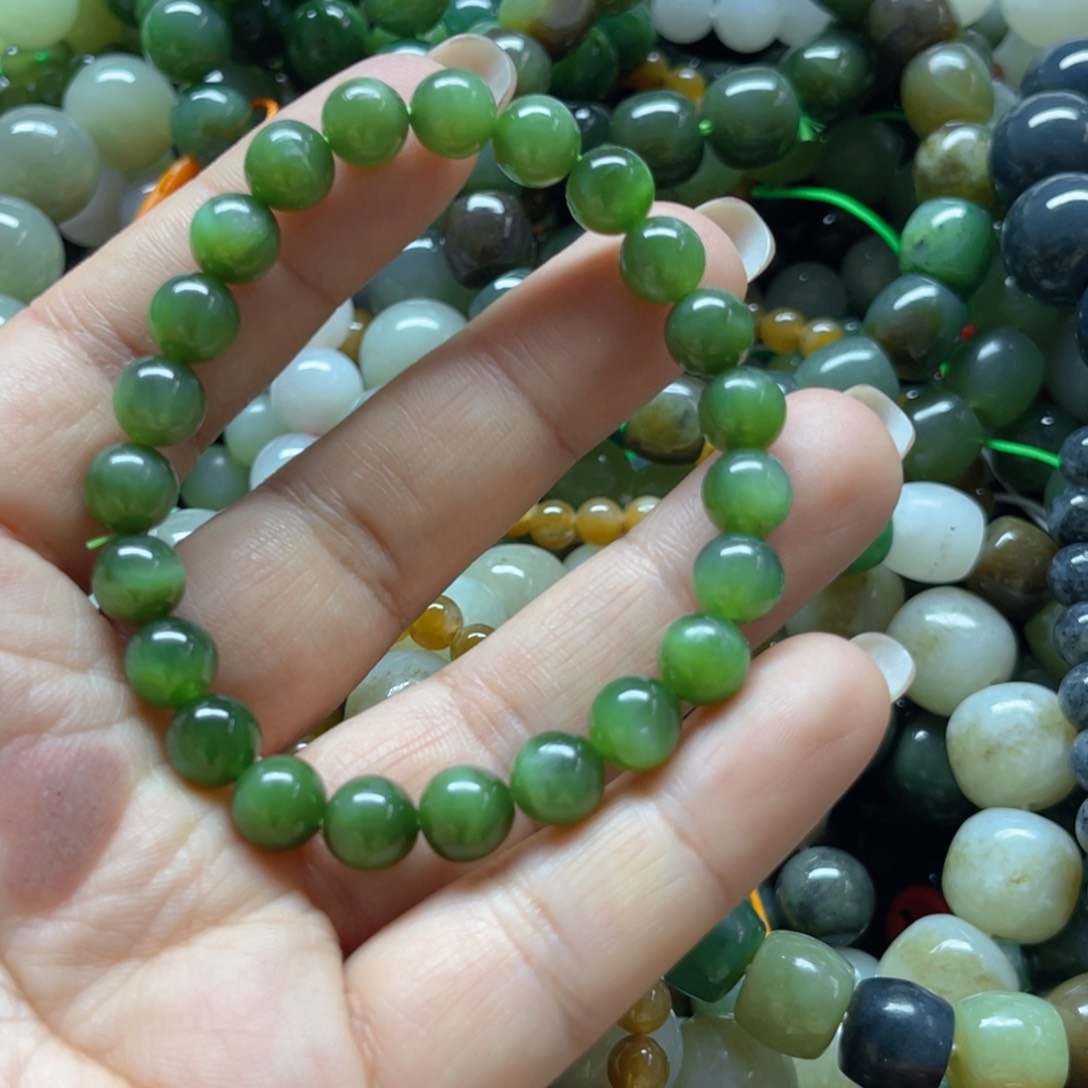 和田玉手链未镶嵌