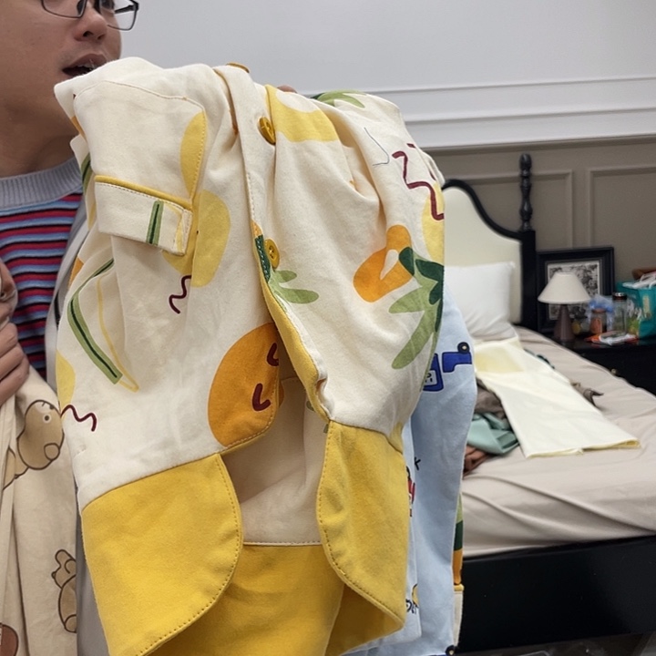 爱***妮棉全棉棉全棉064两件衣服