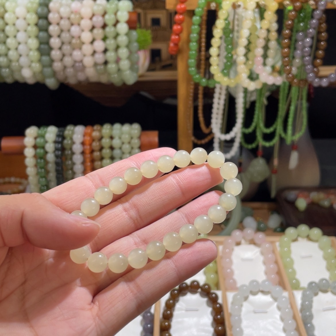 【闪购商品】和田玉手串未镶嵌