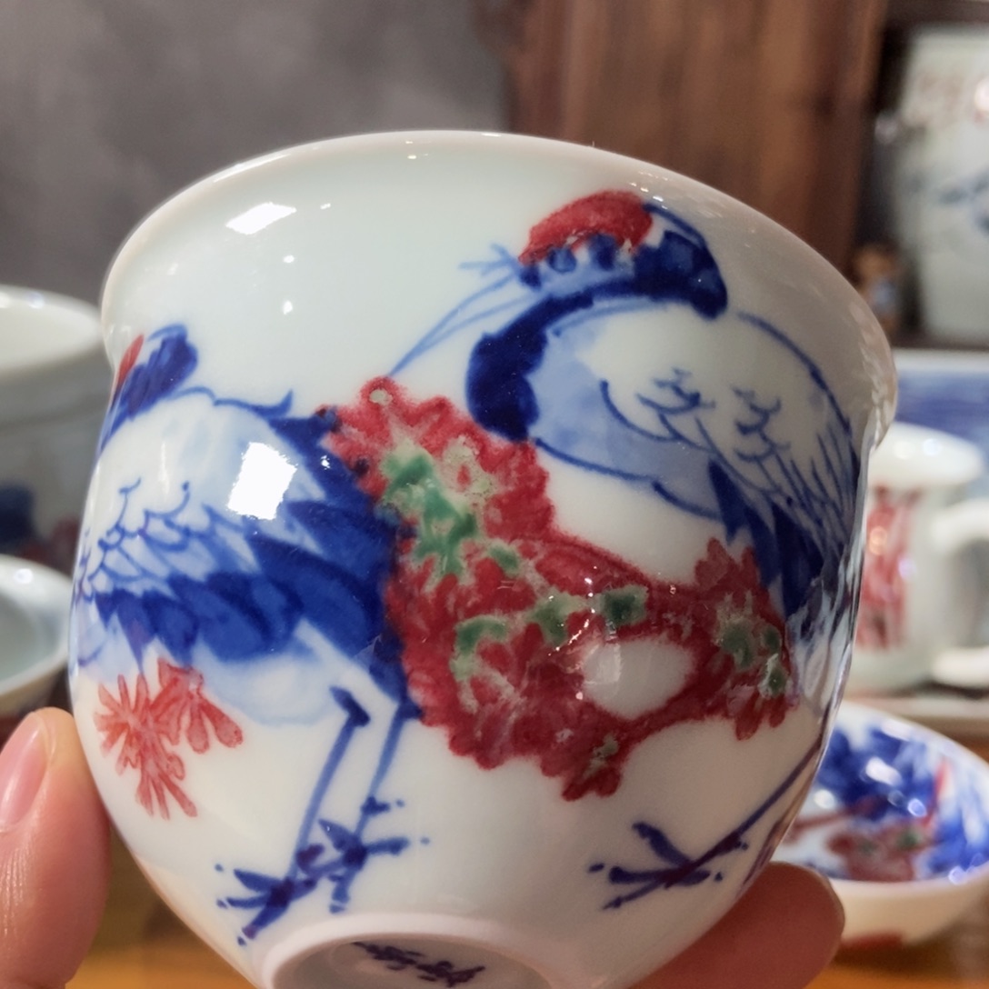 泉***夫摆件景德镇的陶瓷艺术微瑕