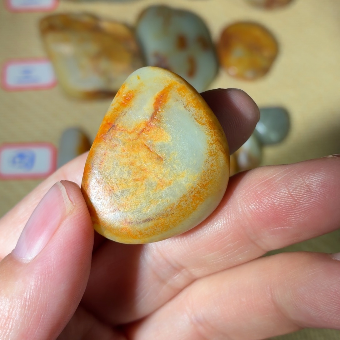 和田玉（糖玉）未镶嵌挂件27