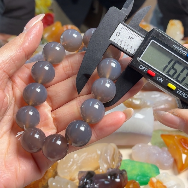 玛瑙/玉髓未镶嵌吊坠(不含链)