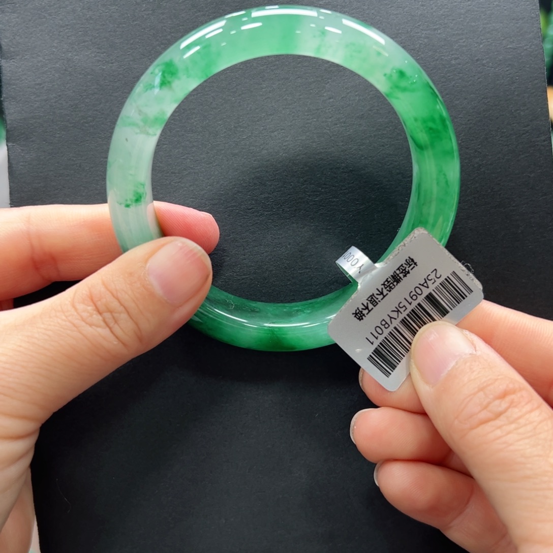 嫉***喜石英质玉未镶嵌手镯唐唐57.0