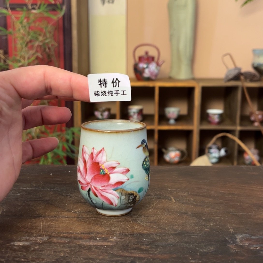 杯景德镇纯手工手绘陶瓷