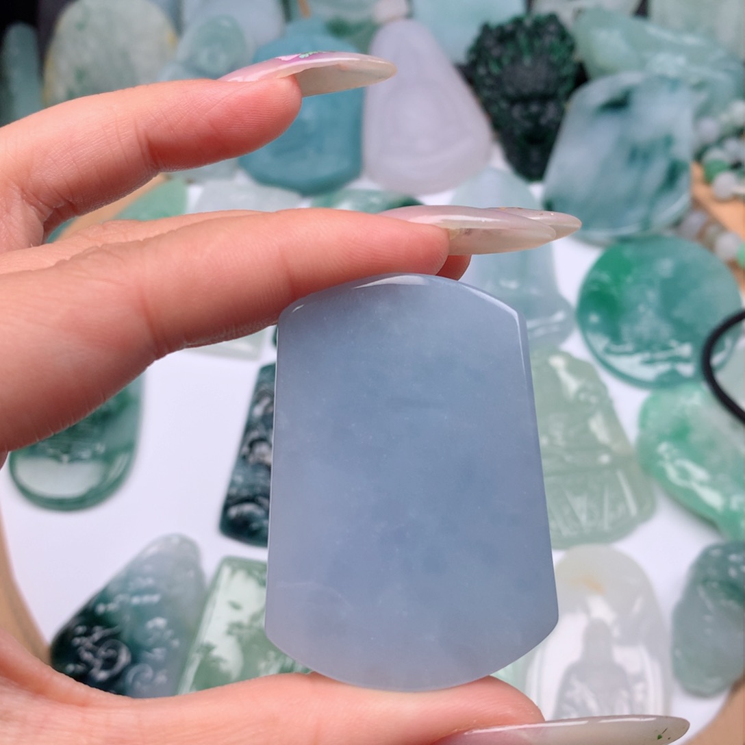 【闪购商品】翡翠颈饰未镶嵌爱*冰紫无事