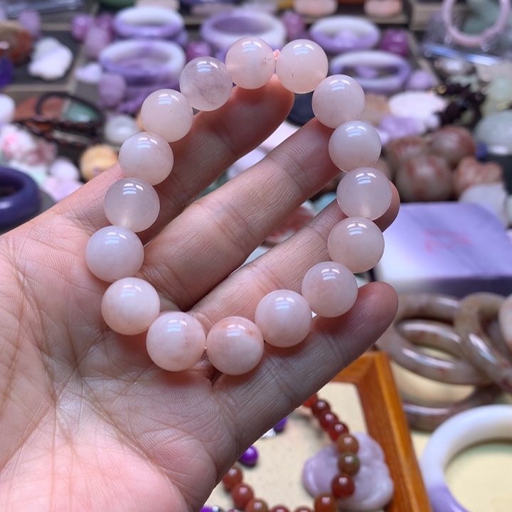 石英岩玉未镶嵌手串