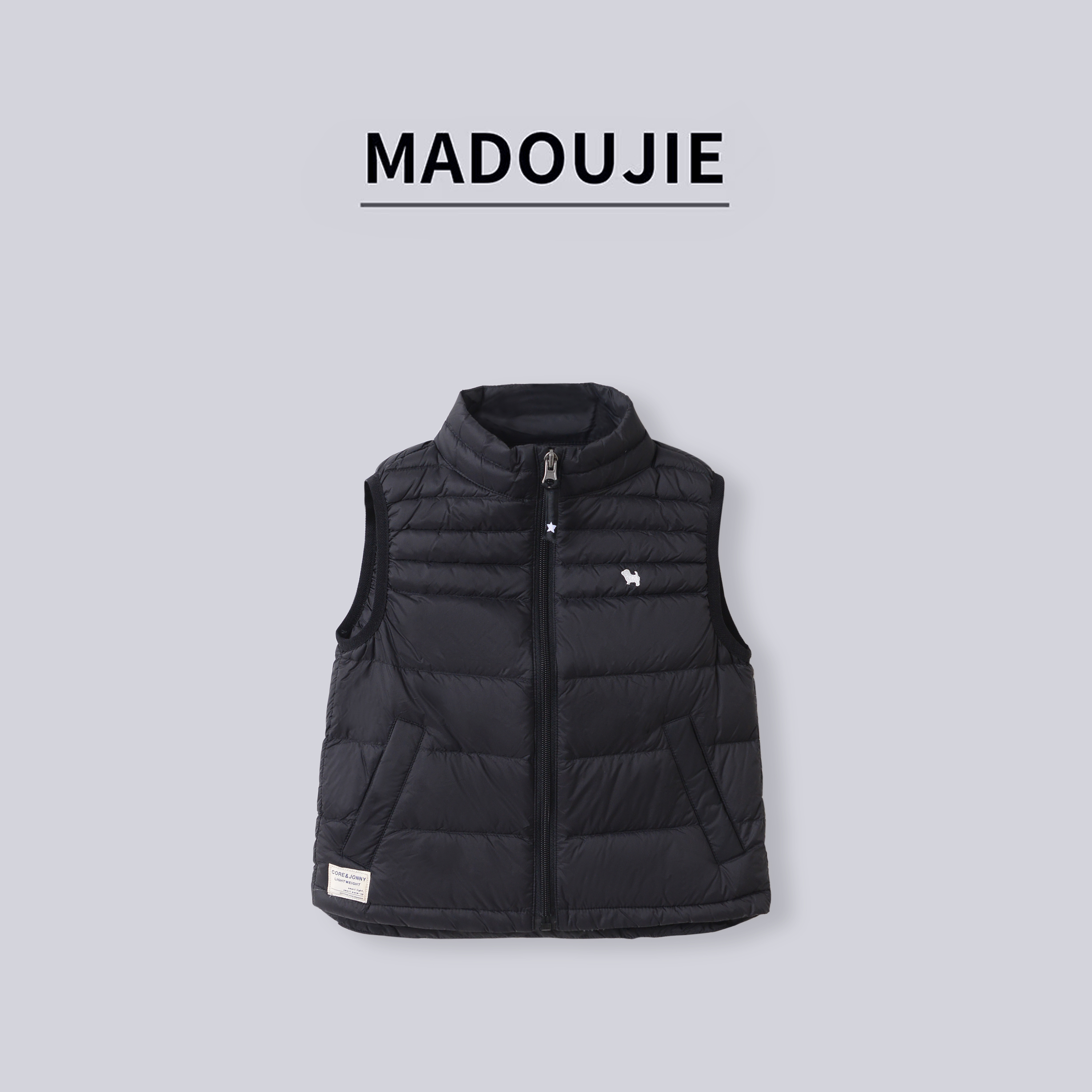 P003冬季童装新款时尚休闲宽松中大童儿童羽绒马甲GL001