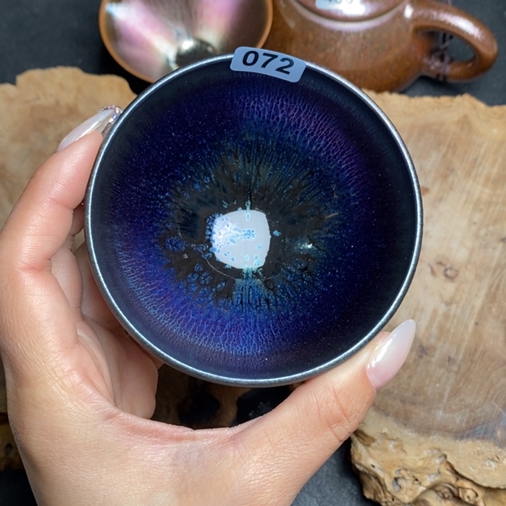 茶盏建窑建盏主人杯72微瑕