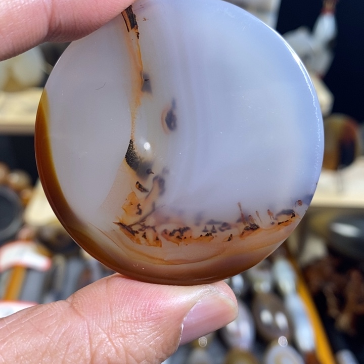 【闪购商品】玛瑙/玉髓吊坠(不含链)未镶嵌