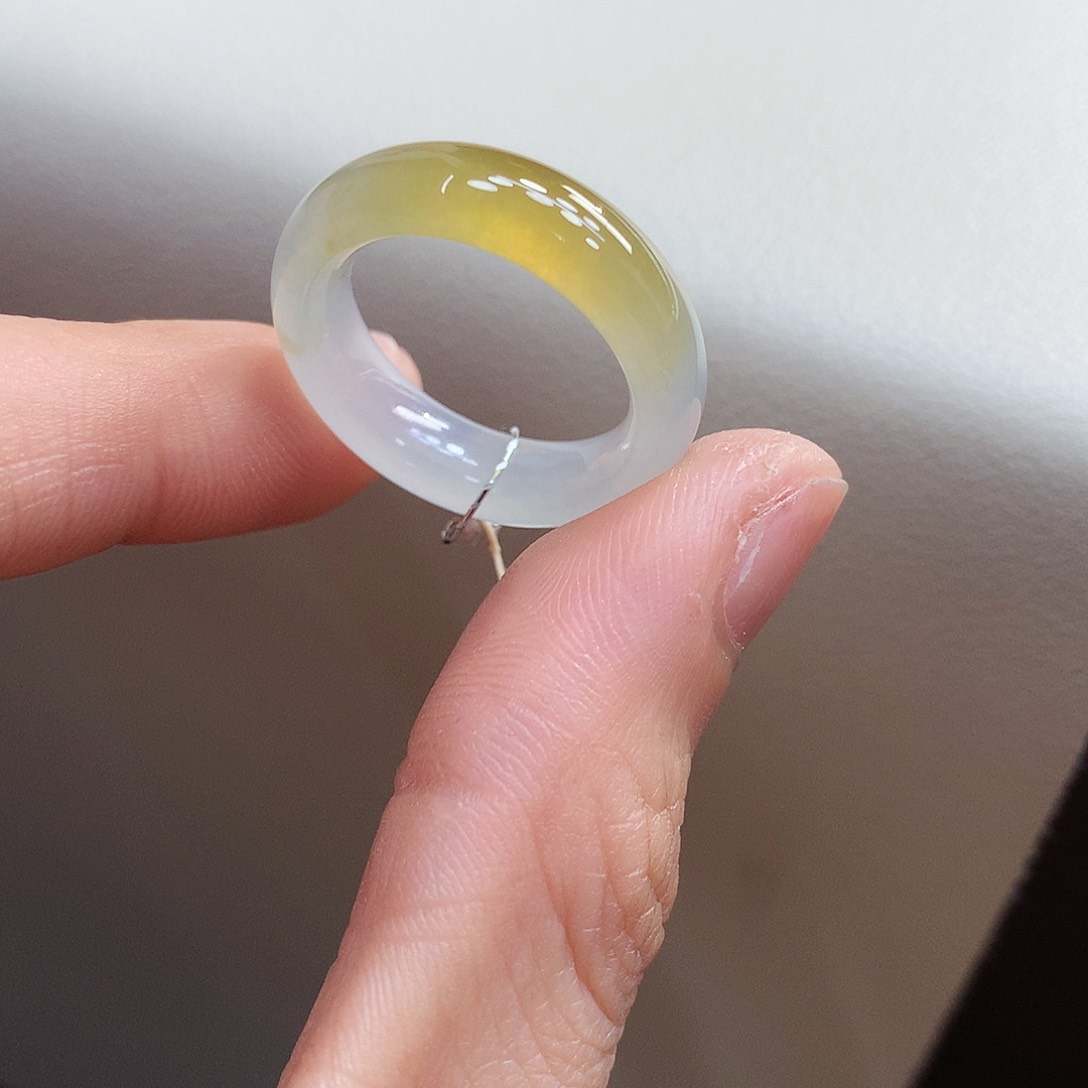 翡翠戒指未镶嵌15号