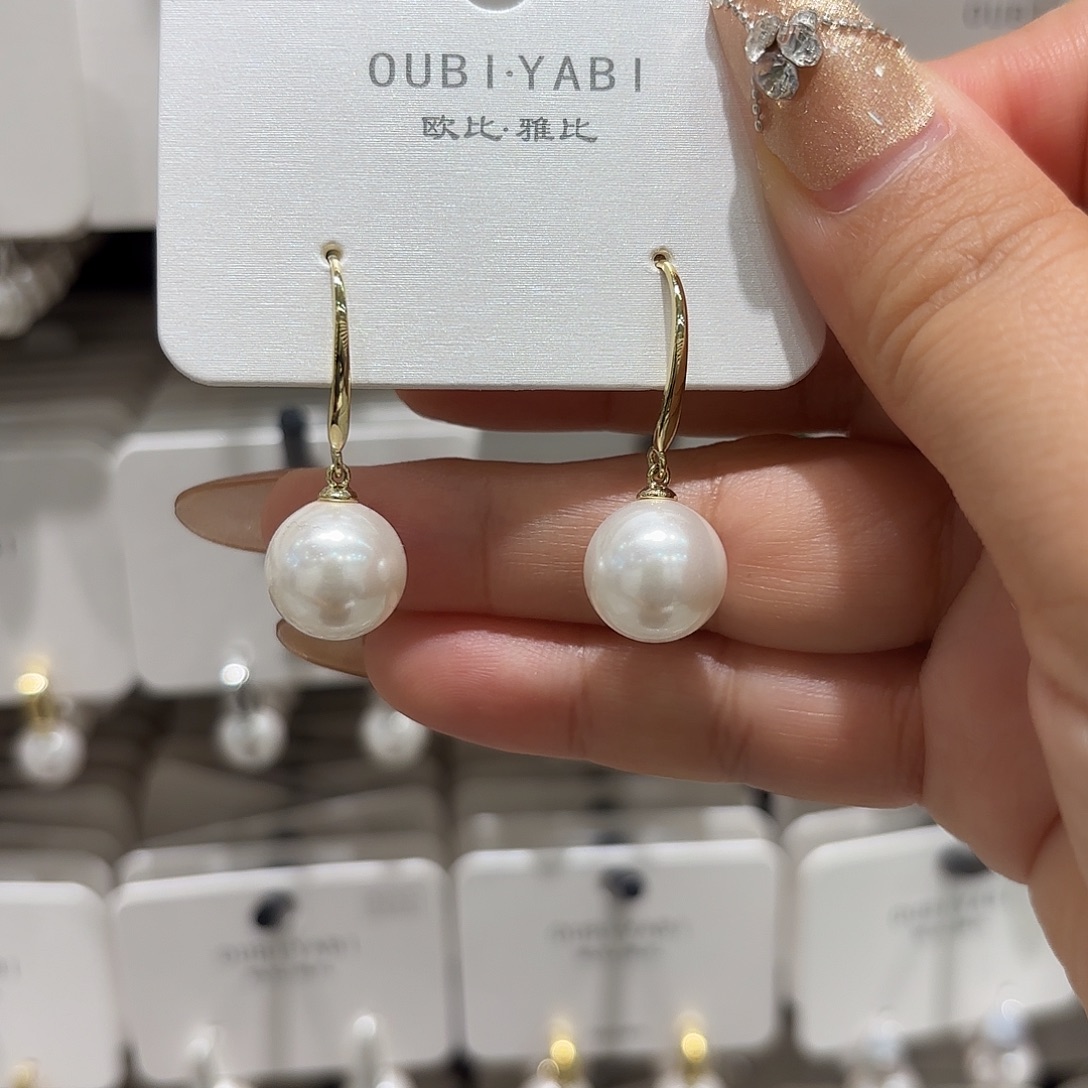 铜合金925银耳钉珠