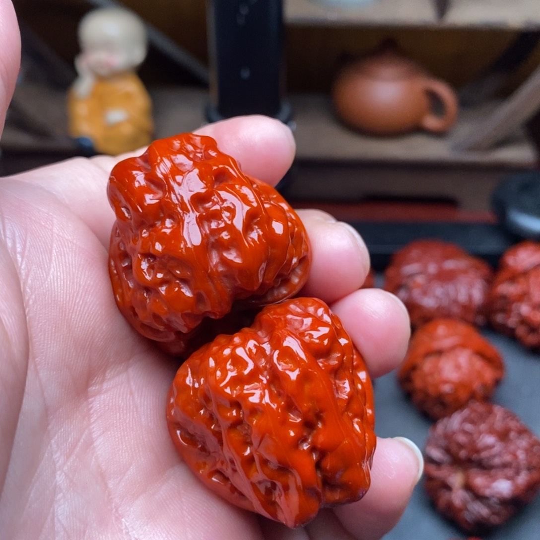 吊坠文玩核桃32蛤蟆头