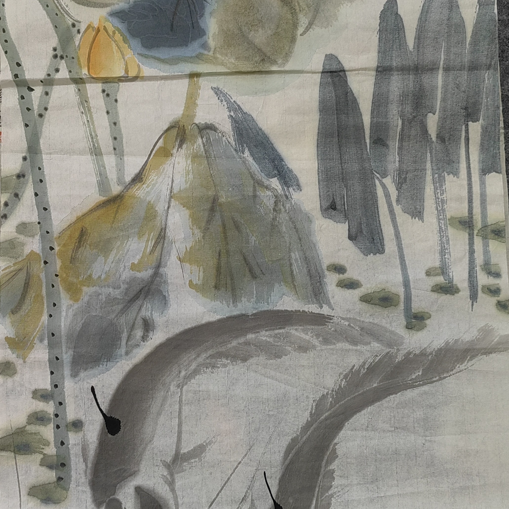 年年有余100-40厘米不带框艺术挂画作品客厅办公室装饰挂画