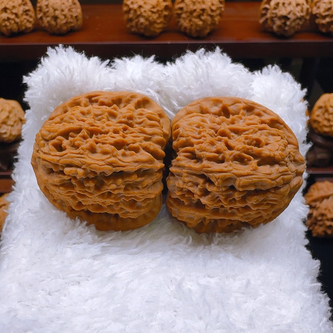 核桃手串/手链赵喜满红皮南疆石41