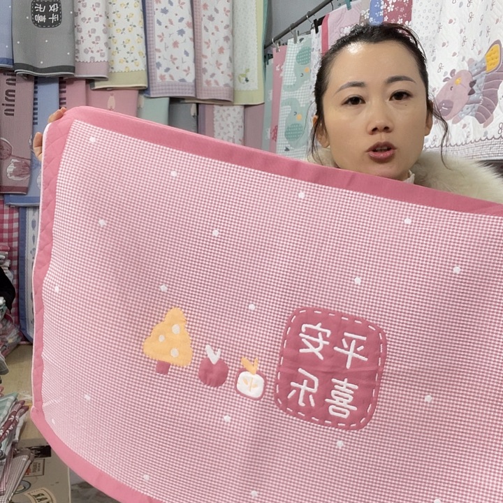 棉特价促销粉色平安喜乐