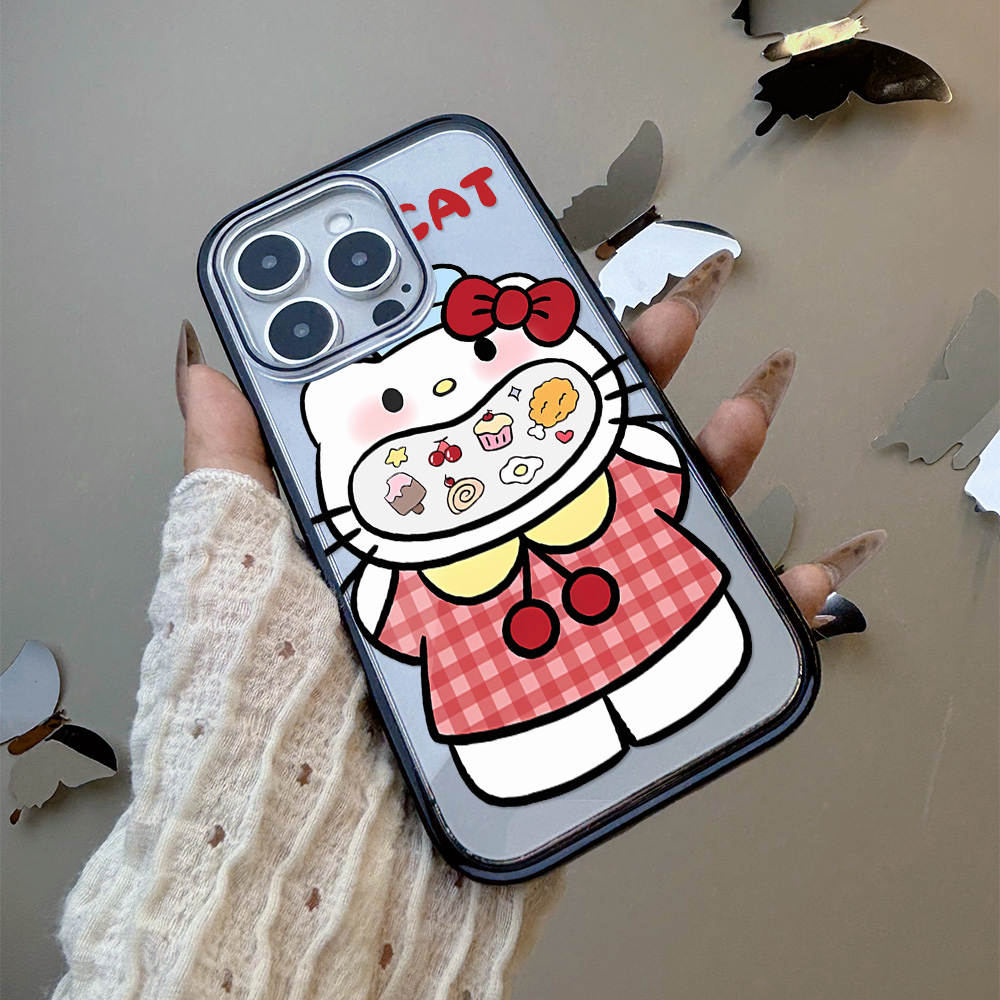【AI键全包】贪吃Kiitty适用苹果16promax手机壳iphone15/17