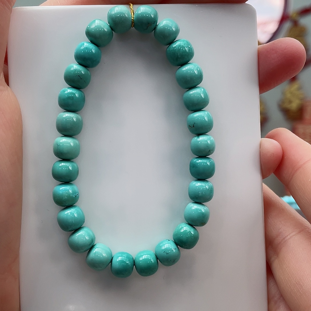 绿松石手串未镶嵌