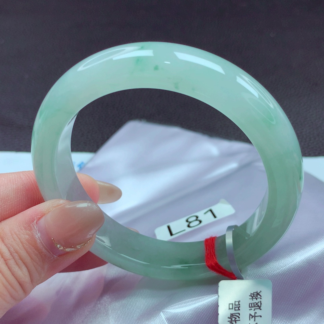 翡翠未镶嵌手镯冰*手镯88