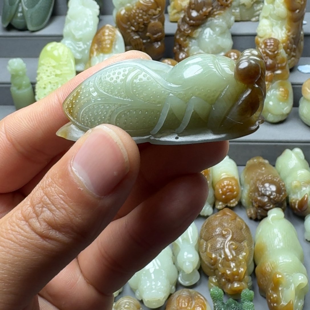 和田玉把件未镶嵌