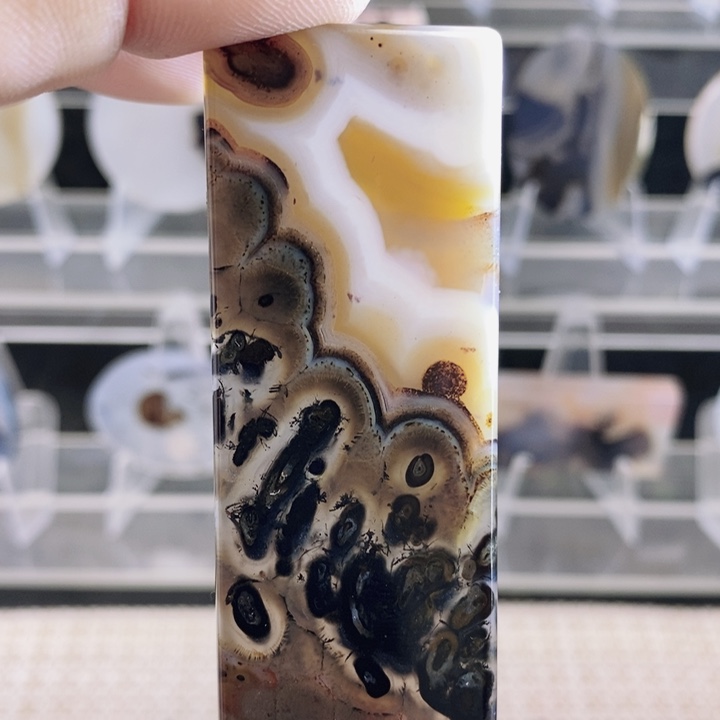 玛瑙/玉髓未镶嵌颈饰