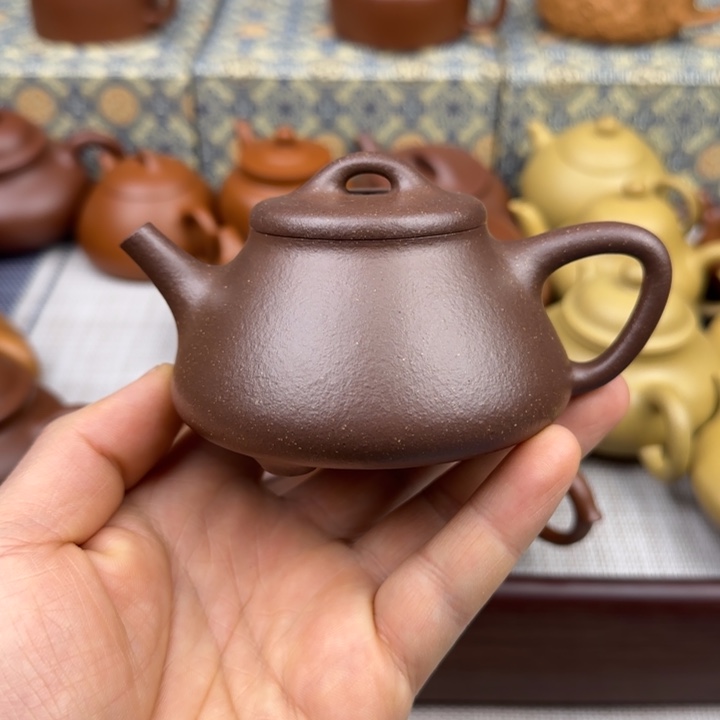 紫砂茶壶天青泥士恒