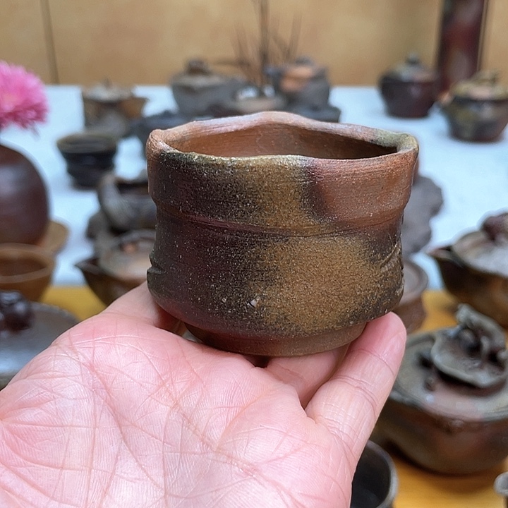 壶原田陶月的主人杯