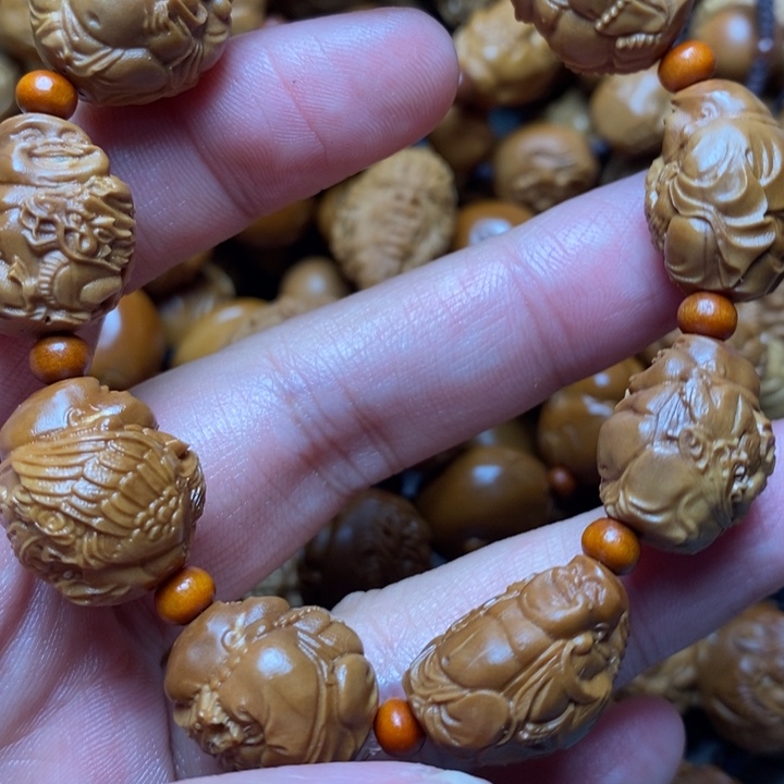 橄榄核手串/手链橄榄油和