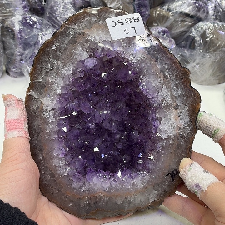 摆件未镶嵌水晶天然紫水晶
