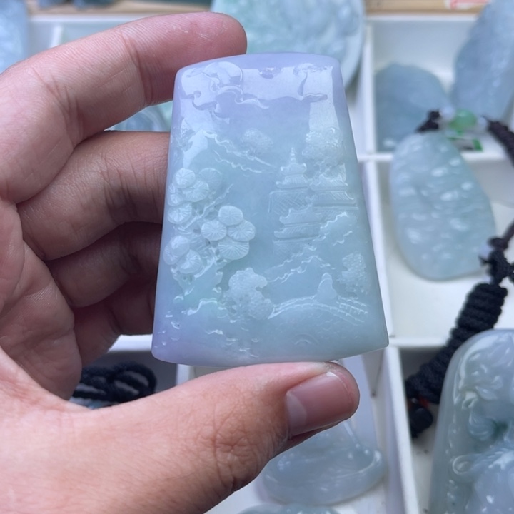 颈饰未镶嵌翡翠145