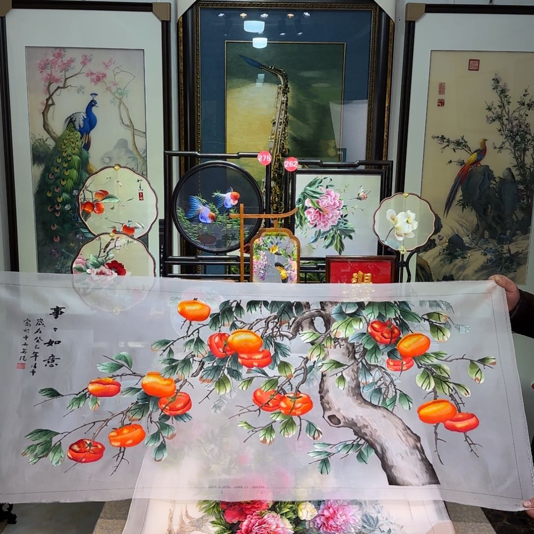 刺绣刺绣工艺精湛